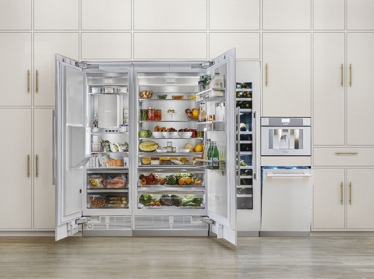 Integrated on sale single fridge